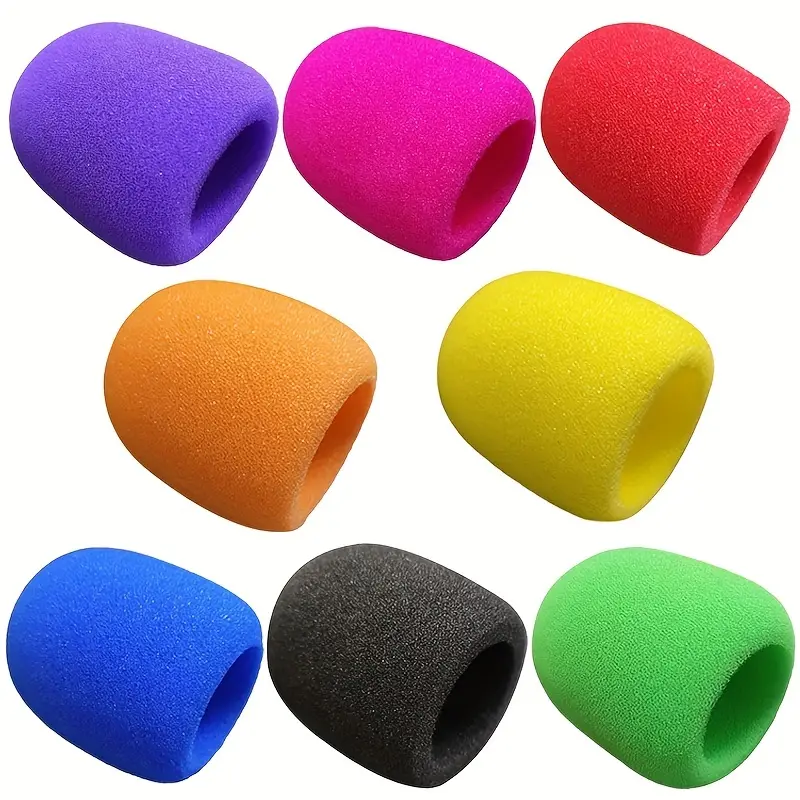 7c21a1e8c1a4b92ad9dc455abbd8e443.webp Microphone Foam Cover - Imagen 1
