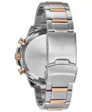 Men's  Marine Star Two-Tone Stainless Steel Bracelet Watch 45mm - Imagen 3