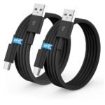 6FT USB-A to USB-C Charging & Data Cable – 2 Pack