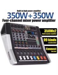 Professional 4-Channel Audio Mixer with Bluetooth, USB & Digital DSP - Image 7