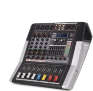 Professional 4-Channel Audio Mixer with Bluetooth, USB & Digital DSP - Image 2