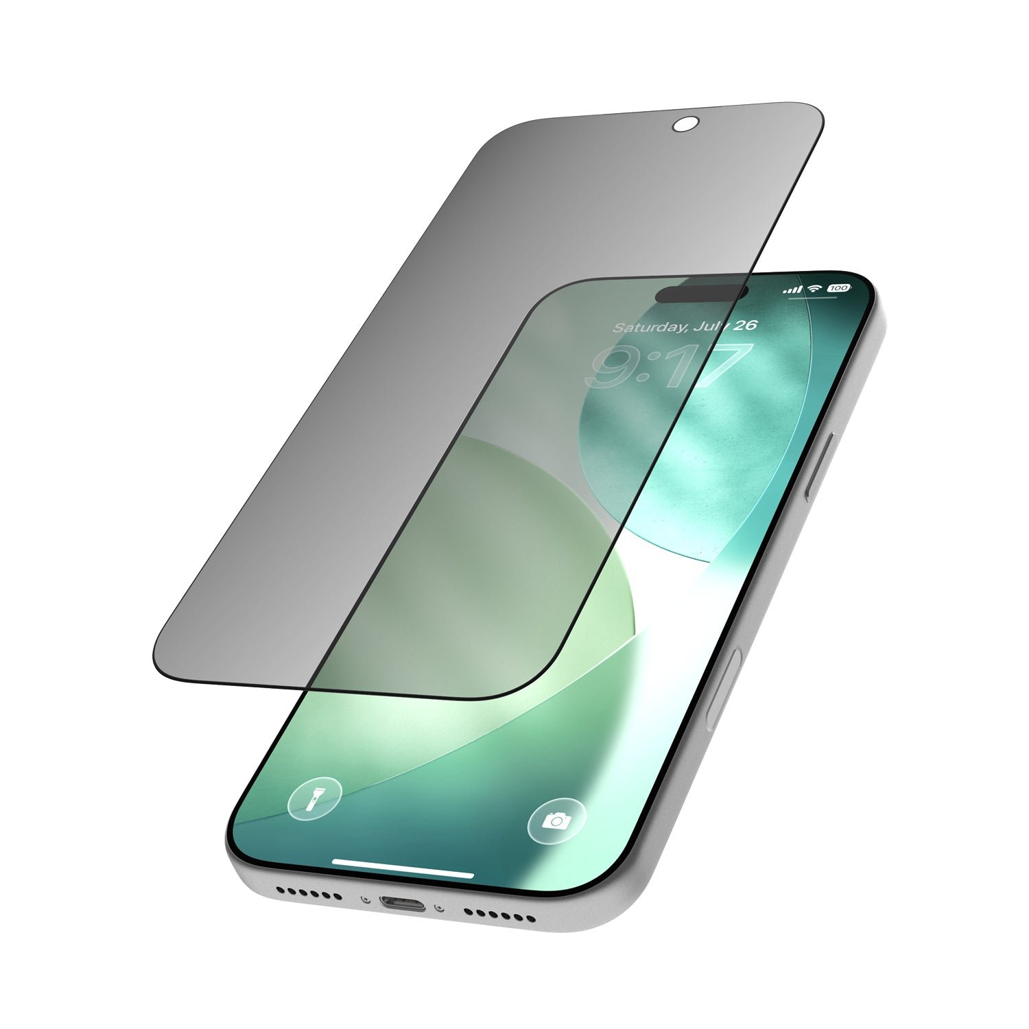 IMG_6890 iPhone 17 Pro Max® Tempered Glass Privacy Screen Protector - Image 1