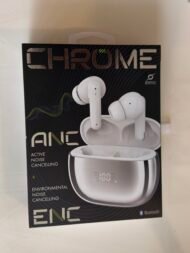 CHROME True Wireless ANC & ENC Earbuds – White - Image 3