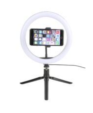 Aduro U-Stream Desktop – 10-Inch LED Ring Light