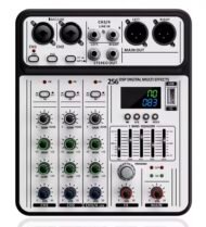 Professional 4-Channel 256 DSP Audio Mixer