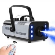 1200W Fog Machine with 6 LED Lights & Remote Control