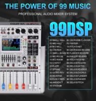 VR-6PRO Professional 6-Channel Audio Mixer - Image 5