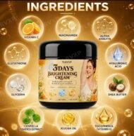 3 Days Brightening Body Cream – Niacinamide, Vitamin C & Hyaluronic Acid - Image 3