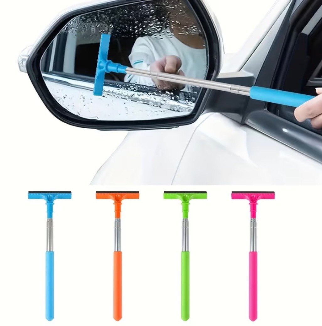 Screenshot Extendable Car Window & Mirror Cleaning Squeegee - Image 1
