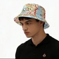 Haiti Map Bucket Hat - Image 4