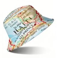 Haiti Map Bucket Hat - Image 2
