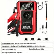 Portable Car Jump Starter – Quick Start Emergency Battery Booster - Image 8