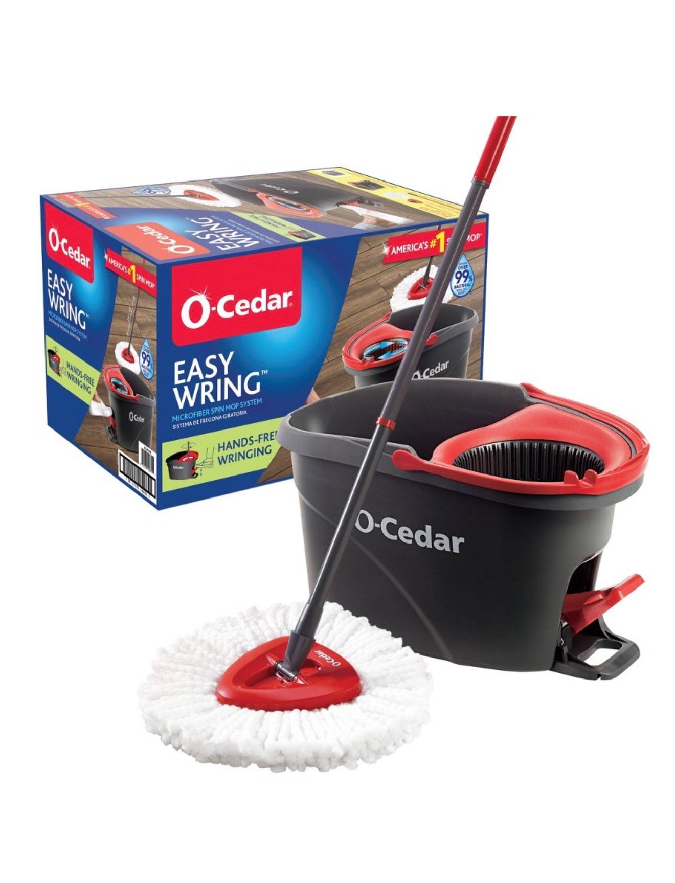 Screenshot O-Cedar EasyWring Complete Mop & Bucket Set - Image 1