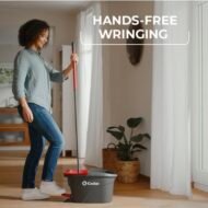 O-Cedar EasyWring Complete Mop & Bucket Set - Image 3