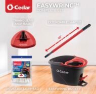 O-Cedar EasyWring Complete Mop & Bucket Set - Image 8