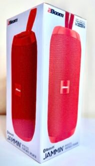 2Boom Jammin' – Wireless Portable Bluetooth Speaker (Red)